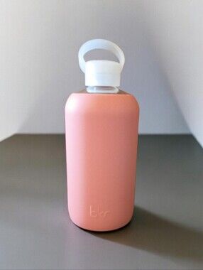 BKR Big Bottle Glass 32 Oz Paloma BPA Free Travel Gym Office
